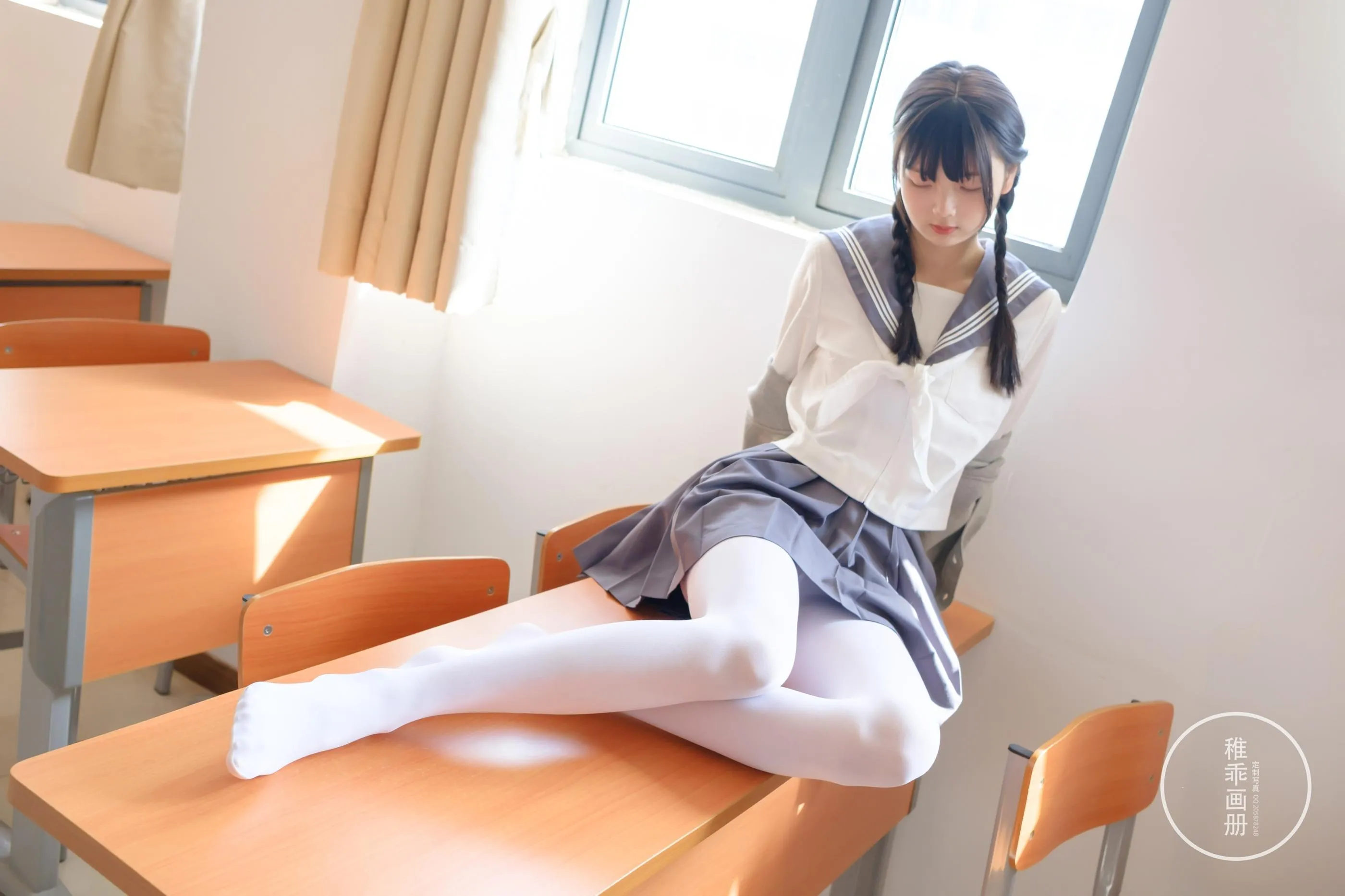 稚乖画册 – NO.05 晴空03 双马尾jk [71P]插图9